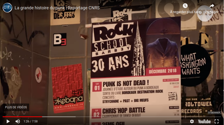 [REPORTAGE] Quand le punk devient un objet de science